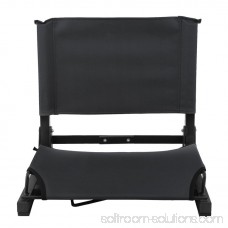 Folding Portable Stadium Bleacher Cushion Chair Durable Padded Seat With Back 570352322
